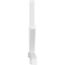 Ekena Millwork Alberta Architectural Grade PVC Gable Bracket, 96"W x 52"H x 4"D x 4"F, 13/12 Pitch GBP096X52X0404ALB00 - alternate 3